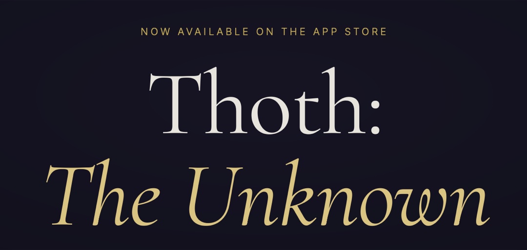 Thoth: The Unknown